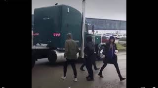 Vegans vs truck