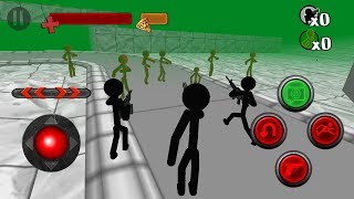 Stickman Zombie 3D (by TnTn) Android Gameplay [HD] screenshot 3
