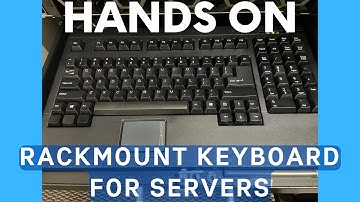 Review of Adesso Compact 1U Rackmount Design 2 Button Touchpad Keyboard