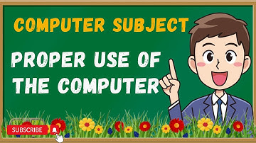Computer 1 Lesson 1 Quarter 2 | Proper Use of the Computer