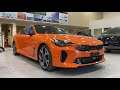 All New 2021 Kia Stinger in Neon Orange Just Arrived at Birchwood Kia West in Winnipeg!