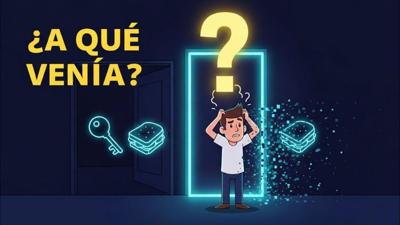 ¿POR QUÉ OLVIDASTЕ A QUÉ VENÍAS? 🚪🧠 (NO ES TU MEMORIA)
