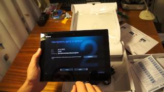 Unboxing Sony Xperia Tablet S