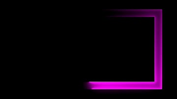 PINK Light Frame Free | Glowing Border | LOOP VIDEO| BLACK SCREEN AFTER EFFECTS