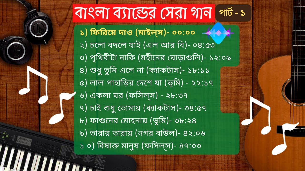          Part 1 All Time Superhit Bangla Band Songs