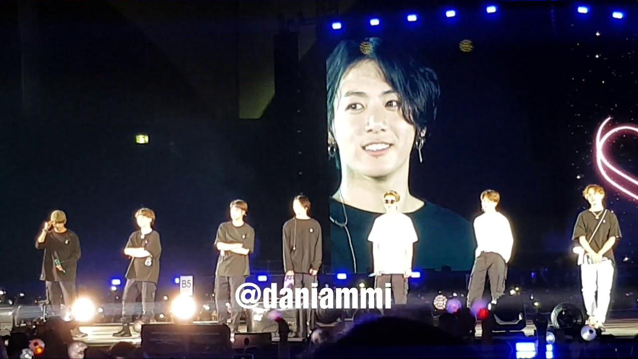 191011 ENDING MENT SPEAKYOURSELF IN RIYADH FANCAM