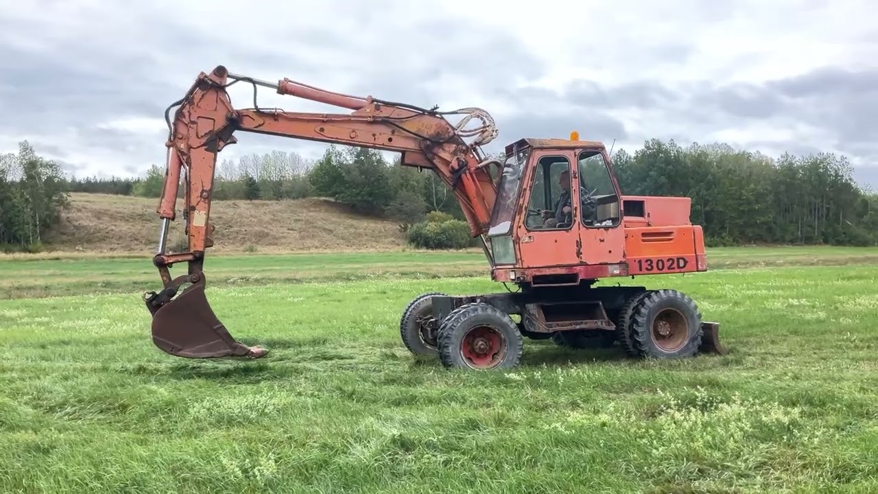 Grävmaskin Atlas 1302 D