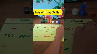 ✍Pre Writing Skills ✍#prewritingskills #finemotorskills #coding #preschoollearning #viral #trending