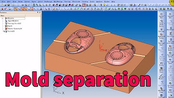 CIMATRON E MOLD DESIGN Part 5