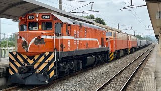 2022/05/25 7021次貨物列車通霄站出站(R113動試)