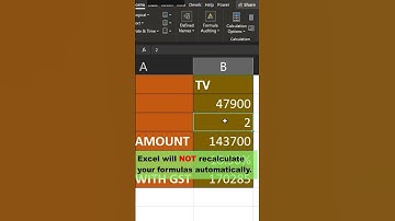 🔥Tips & Tricks in Excel for Calculation Options 🔥💡👀👀👍😎👍Please Like & SUBSCRIBE 👍 #excel #shorts