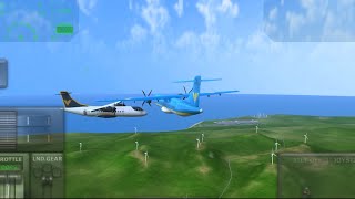 Mid-Air collision compilation in Turboprop Flight Simulator (with realistic sounds) #3 screenshot 4