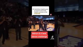 dance challenge|O'NEAL & LEBRON