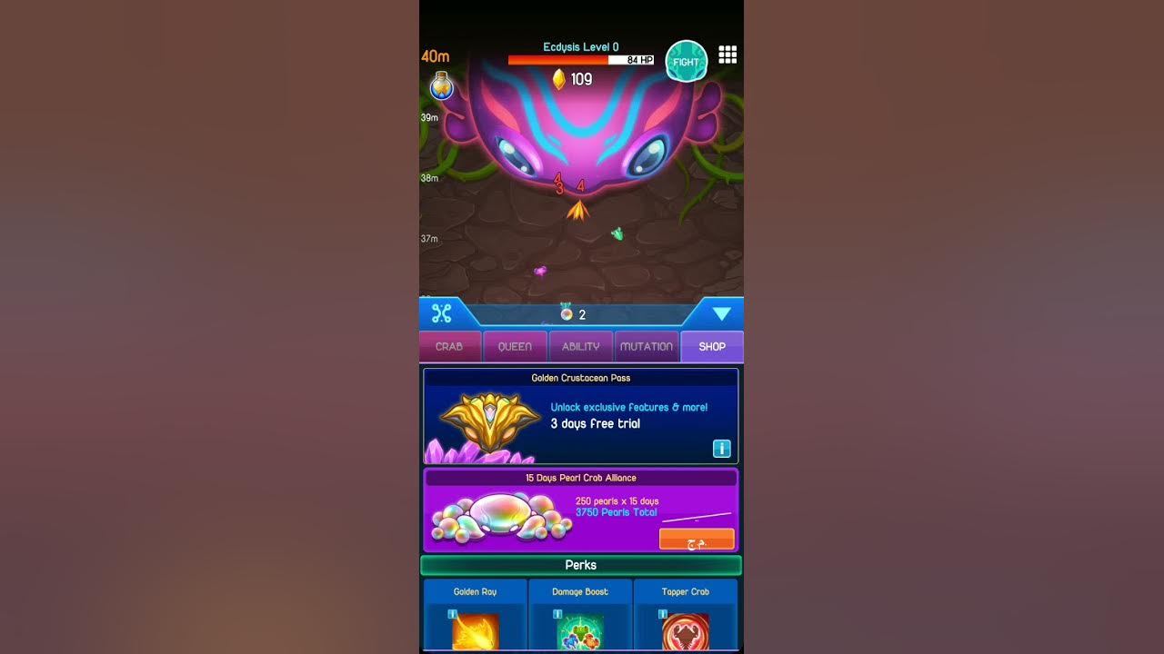Crab War Idle Swarm Evolution YouTube