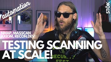 Bug Bounty Recon - SCANNING AT SCALE (masscan, nmap, axiom, recon.dev)