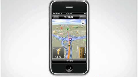 NAVIGON MobileNavigator for iPhone North America