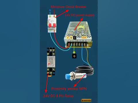 proximity sensor how to use .#shorts Circuit Diagram