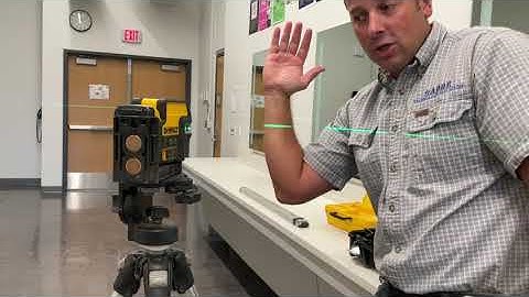 Laser Level and Transit 101 - setup and operation