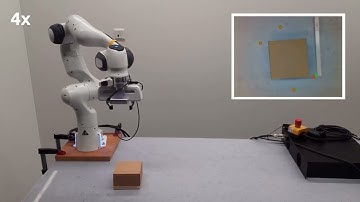 Visual Servoing with Geometrically Interpretable Neural Perception