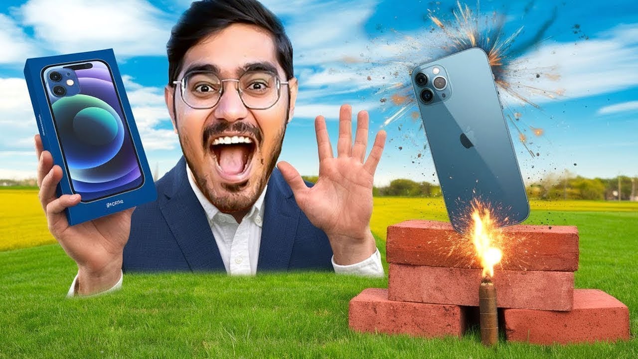 I Phone 16 Extreme Durability Test  Diwali Special   क्या ये आई फोन बच पायेगा