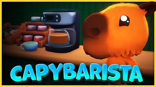 BONES CAFE + CAPYBARAS??  Capybarista (Demo Gameplay)