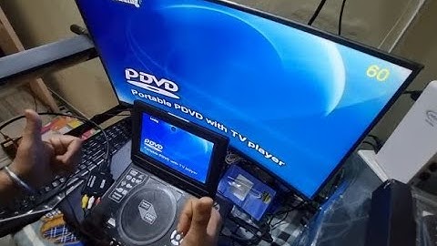Rough Unbox [Subtitled] - Portable DVD Player (part3)  - Share Dvd player screen on your PC monitor