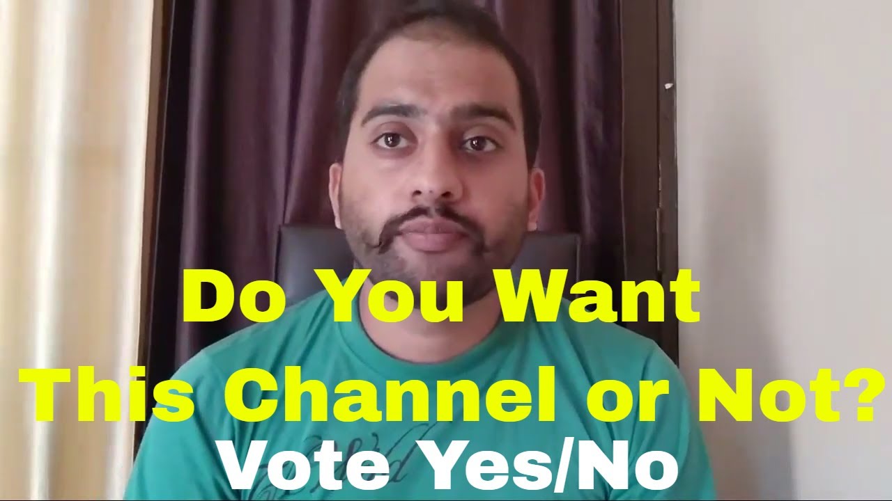 Do You Want This Channel Or Not?