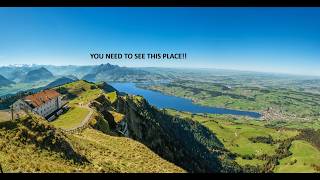 This Place in Switzerland Doesn’t Feel Real | Mount Rigi 😮🤩 #travel #mountains