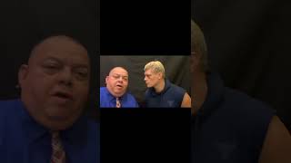 Cody Rhodes besa a Hugo Savinovich #codyrhodeswwe #wwe #meme