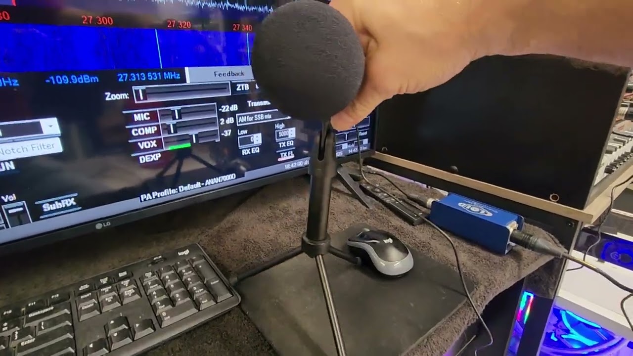 Mini computer, USB mic, and Thetis only audio