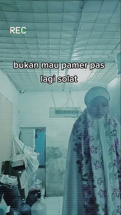 Viral...Penampakan jin saat Sholat #shorts