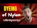 Dyeing Of Nylon with Disperse Dye | Nylon Dyeing | Disperse Dyes | Textile Technology