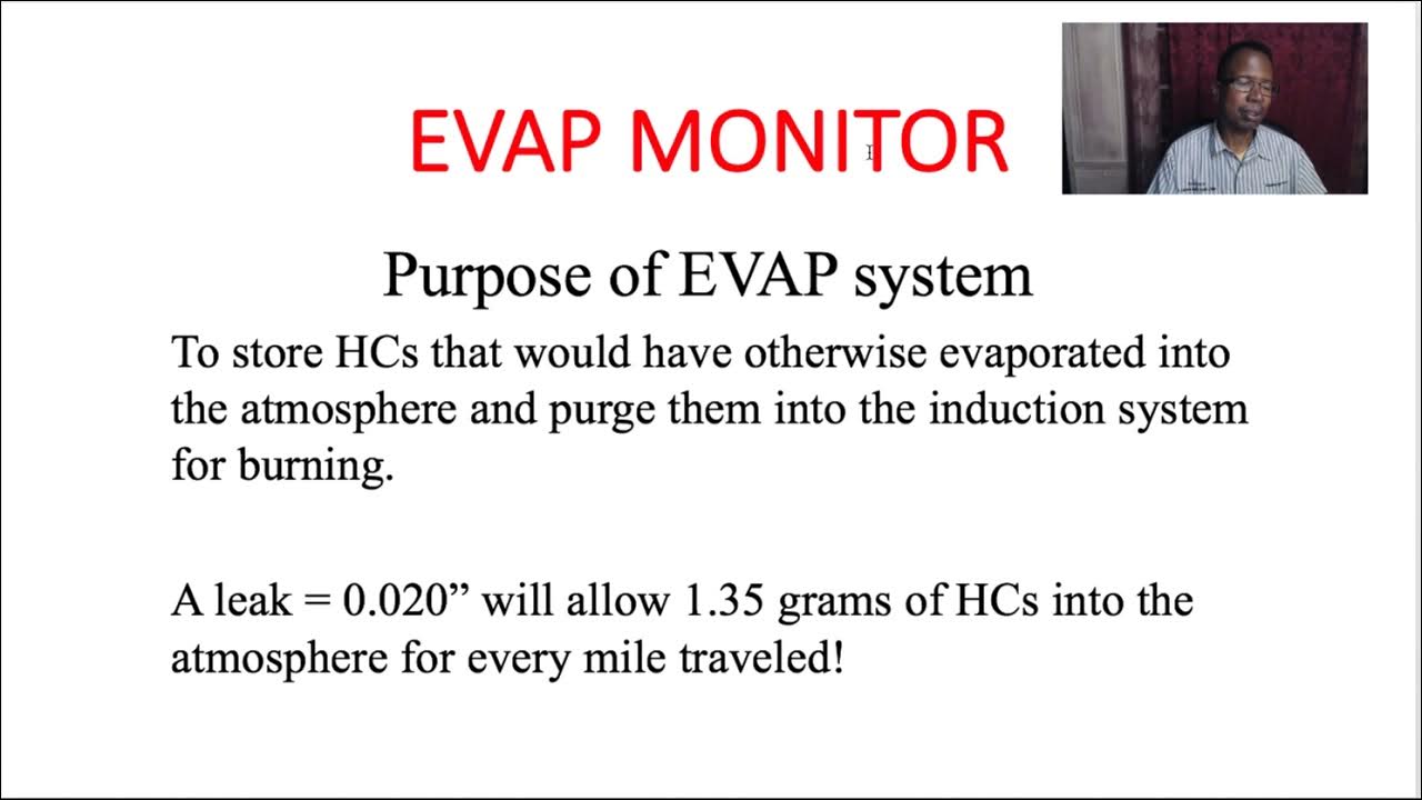 14d.Smog Technician TrainingFuel Evaporative monitor, level 1 smog license inspector class
