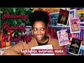 ✨ January Reading Wrap-Up || highlights, stats, currently reading ✨