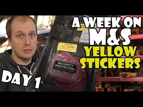 A Week On Mu0026S Yellow Stickers DAY 1