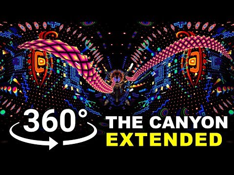 TAS Visuals X David Starfire - The Canyon Extended 360 VR Experience