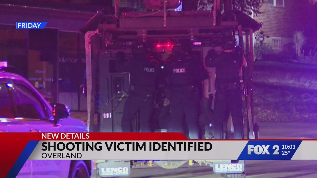 Man ID'd in fatal Overland police standoff - YouTube