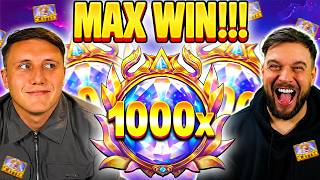WE MAX WON GATES OF OLYMPUS 1000! (HUGE BONUS BUYS!)