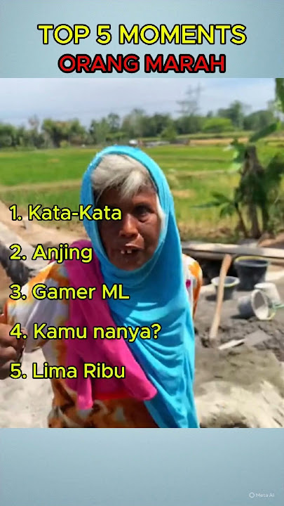 Top 5 Momen Orang Marah Bikin Ngakak #top5 #viral #videolucu
