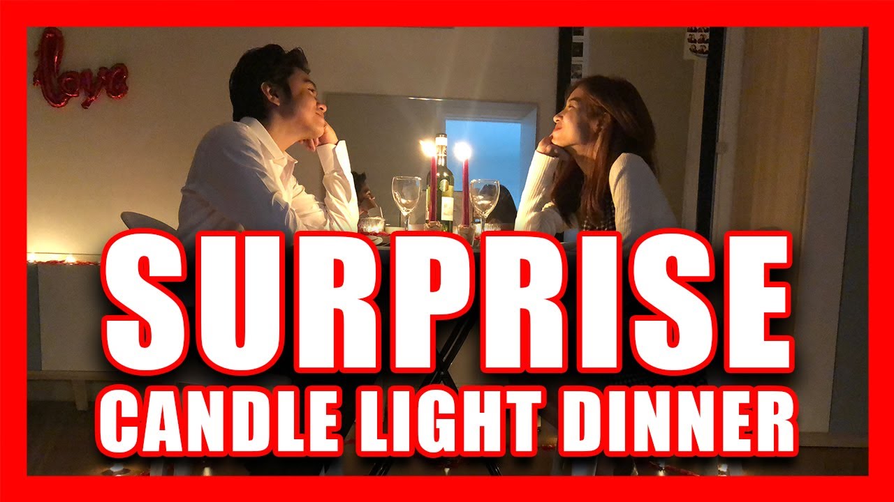 Romantic Dinner Date at Home - YouTube