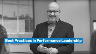 Best Practices in Performance Leadership