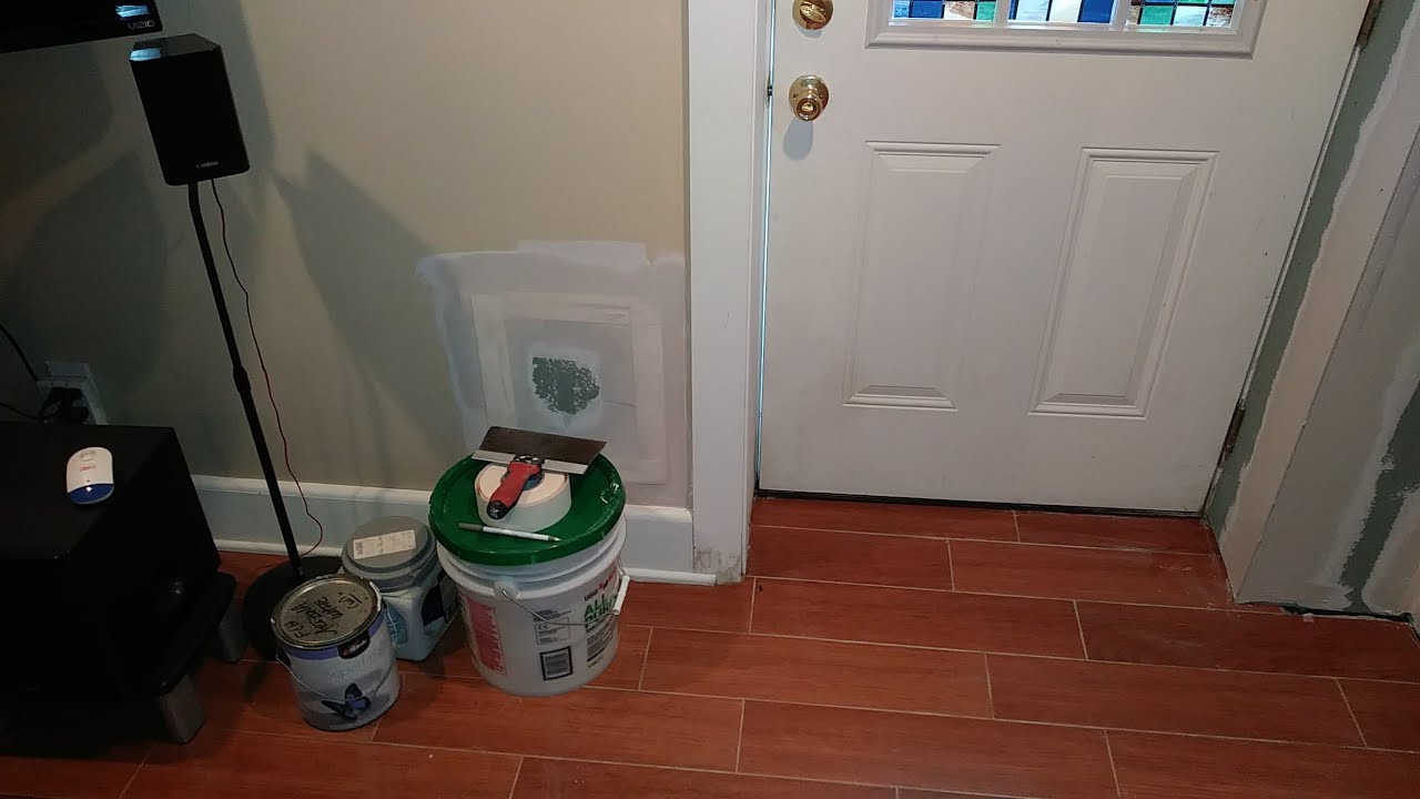 Diy Drywall Hole Repair, diy drywall repairs - YouTube