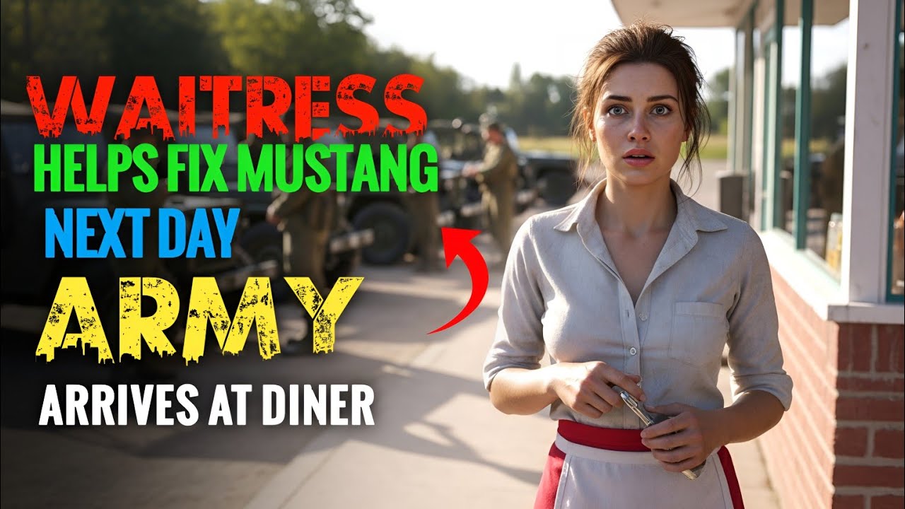 Waitress Helps Fix Mustang, Next Day Army Arrives at Diner