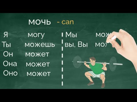 Мочь. Can. Be able to. Learn Russian. Conjugate verbs like a pro.