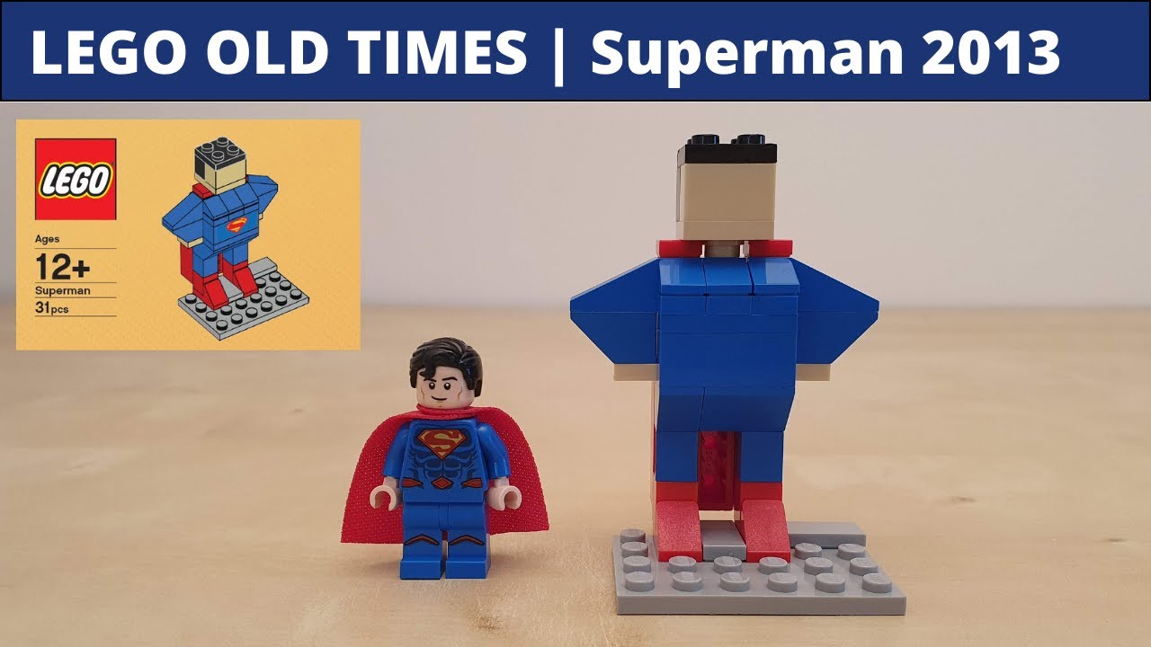 LEGO Old Times: Superman 2013 | Speed Build & Review 
