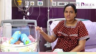 Mrs. Prathyusha's Birthing Experience at KIMS Cuddles under the care of Dr. N. Sarada Vani