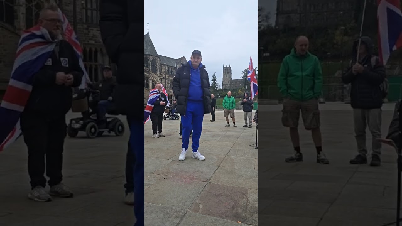 PAGUK Enough is Enough Rochdale Demonstration 18th October 25 Unedited live footage 