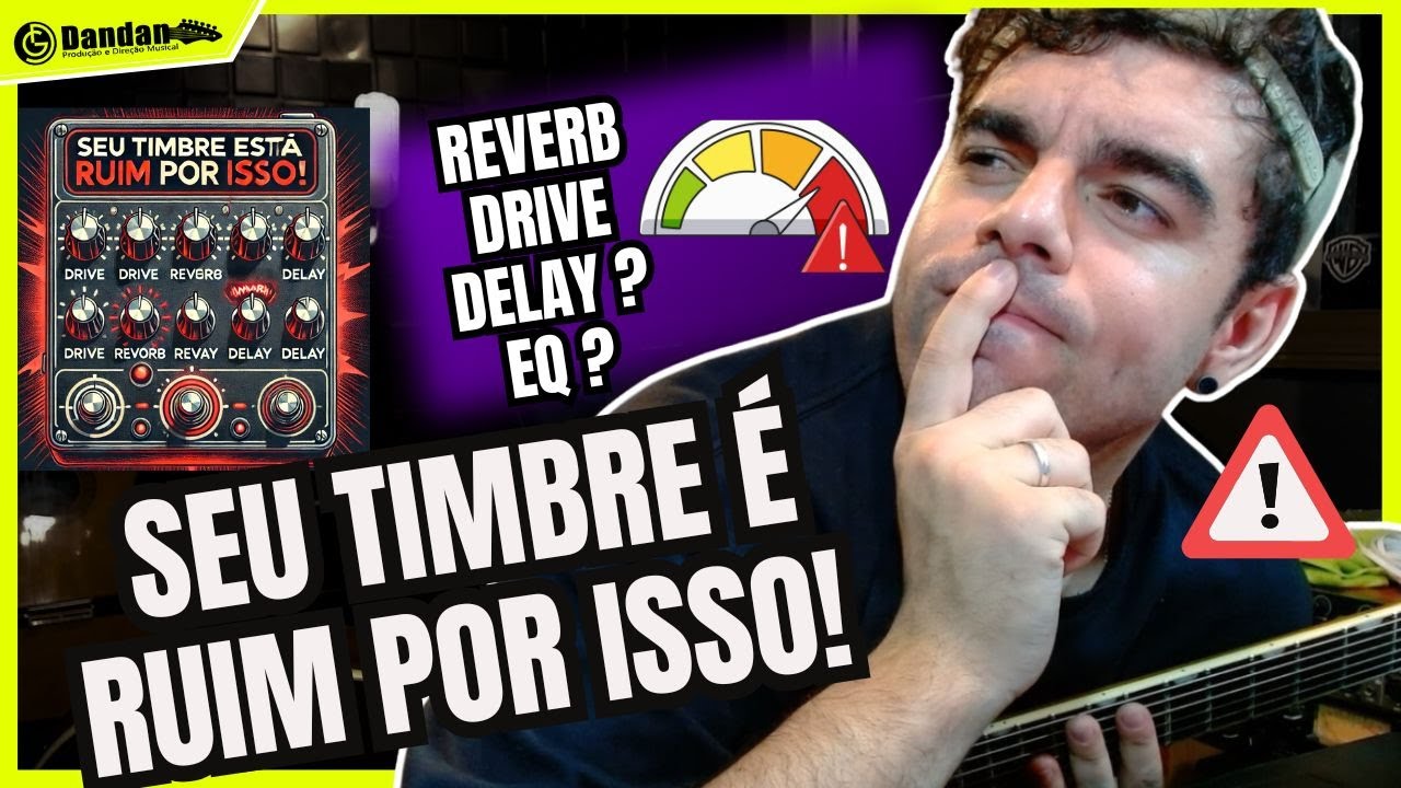 POR ISSO SEU TIMBRE É RUIM na Valeton GP 200! (Mas dá pra resolver ...