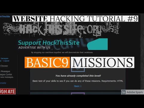 HACK THIS SITE BASIC 9 MISSION || HTS TUTORIAL || Techno Ayan ||