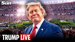 LIVE: Donald Trump attends Patriot Games finale as last 8 teens face grueling challenges